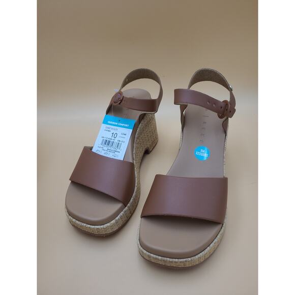 Reef sunset sayulita platform sandals Size 10 Wedge Chunky Waterproof NIB - Picture 1 of 7